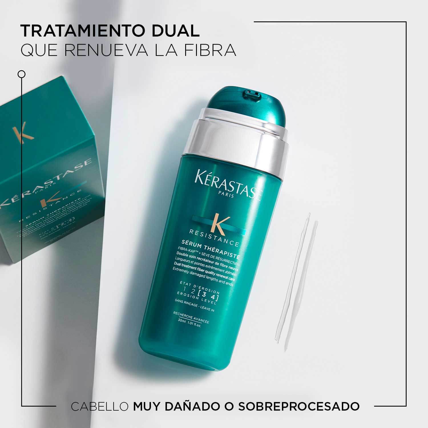 SÉRUM THÉRAPISTE 30 X 2 ML (CABELLO FUERTEMENTE DEBILITADO Y DAÑADO)